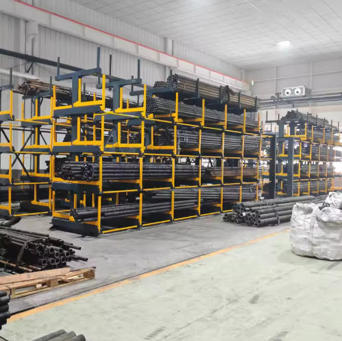 Telescopic Cantilever Industrial Roll Out Racking