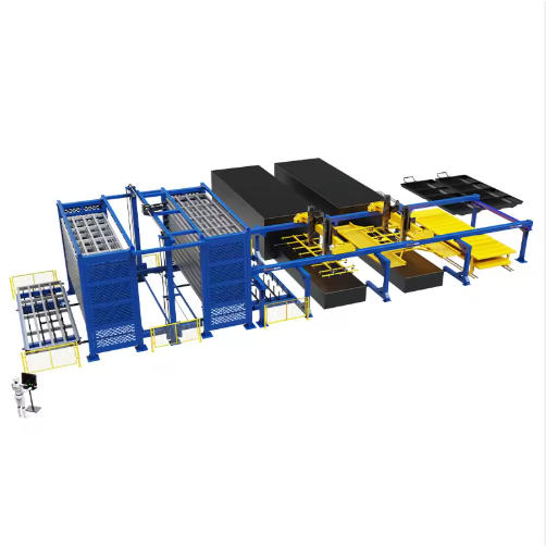 Automatic loading unloading system for Laser cutter
