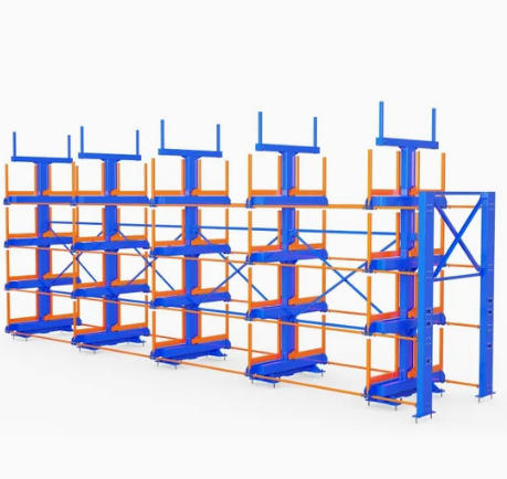 Single and double sided cantilever racks