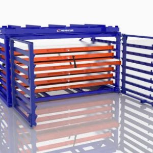 Sheet Material Storage Rack