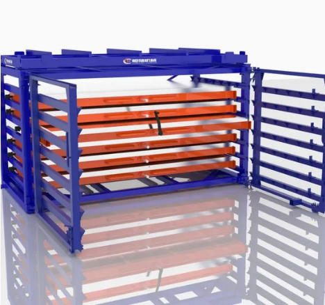 Sheet Material Storage Rack