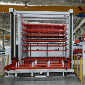 Automatic plate storage system