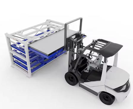 How Sheet Metal Forklift Solve Last-Meter Handling