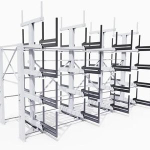 Heavy duty steel pipe racks for warehouse