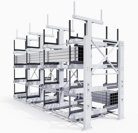 Heavy duty steel pipe racks for warehouse