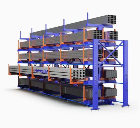 Cantilever racks for light and heavy loads