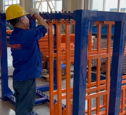 Vertical Sheet Metal Storage Racks For Raw Sheet Metal