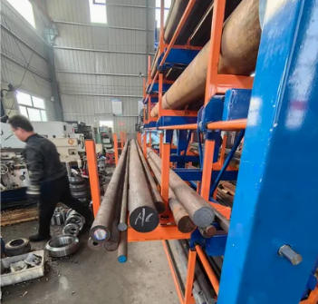 Cantilever sheet metal rack