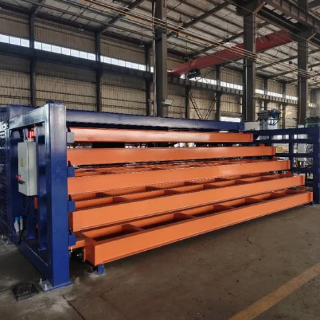 Sheet metal storage for 2d laser plate