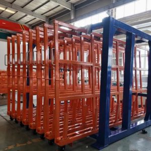 Vertical Roll-out Sheet Metal Storage Rack