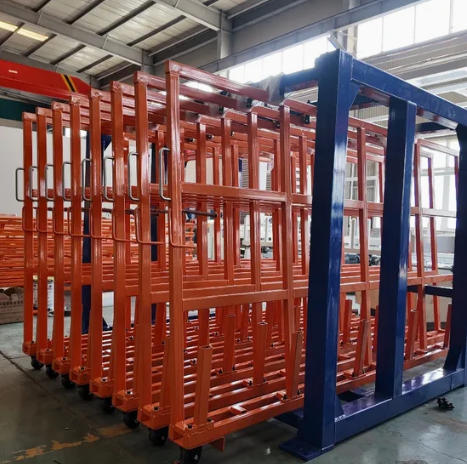 Vertical Roll-out Sheet Metal Storage Rack