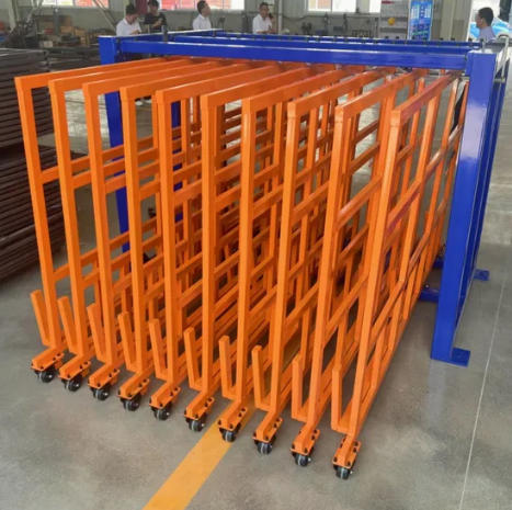 Heavy Duty Roll Out Vertical Sheet Rack