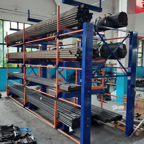 Heavy Duty Cantilever Racking Solutions for Long Material Storage