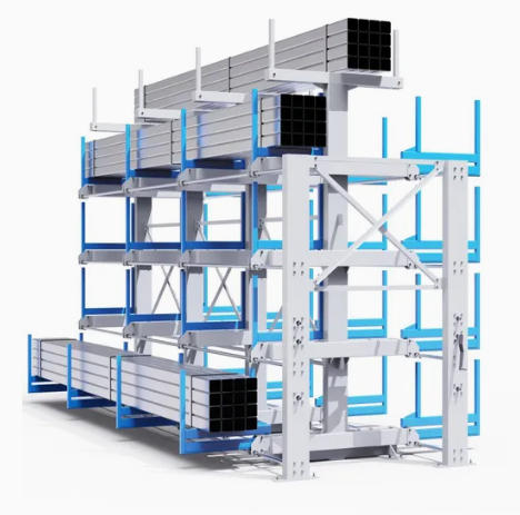 Heavy Duty Cantilever Racking Solutions for Long Material Storage