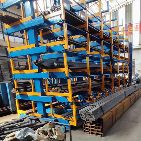 Heavy Duty Cantilever Racking Solutions for Long Material Storage
