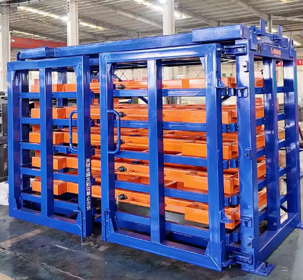 Roll Out sheet Metal Rack