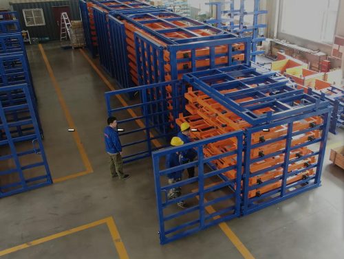 Roll Out Sheet Storage Racks