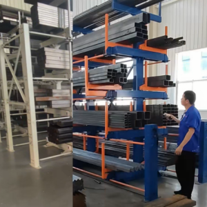 Heavy weight capacity cantilever racking