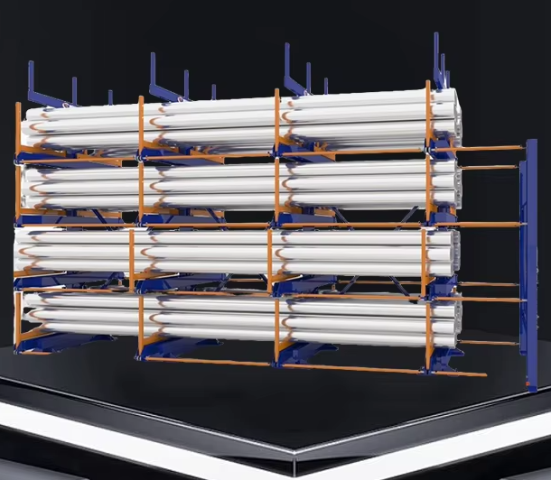 Industrial Adjustable Movable Storage Telescopic Cantilever Rack