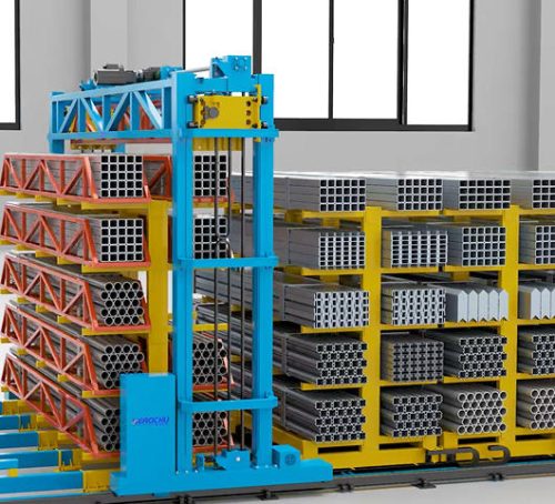 Automatic Pipe Storage System – Sheet Metal & Pipe Storage Racks ...
