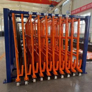 Vertical Sheet Metal Storage Rack Residual Material Rack for Steel Plate