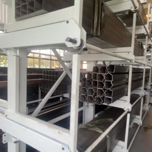 Industrial Heavy-Duty Steel Pipe Storage Rack for Organizing