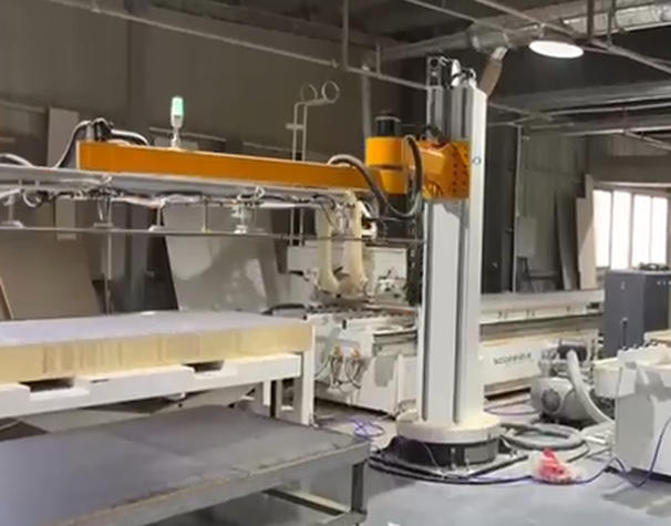 Automated Sheet Metal Loading: 4-Axis Robot for Laser Cutters