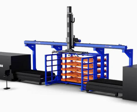 Solve Labor Shortage & Boost Output: Automated Sheet Handling Robot for Laser Cutters