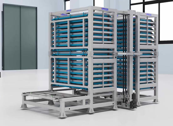 Laser Cutting Workshop Layout Design with Herochu Racking