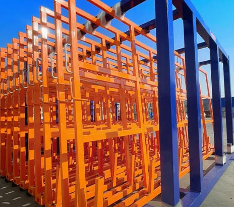 Organize Sheet Metal Scrap with Multi-Level Residual Material Racks