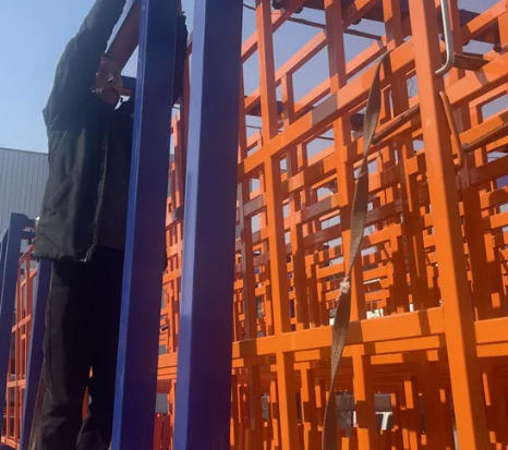 Maximize Workshop Space with Heavy-Duty Vertical Sheet Racks