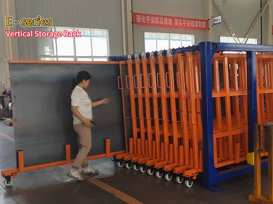 Maximize Workshop Space with Heavy-Duty Vertical Sheet Racks