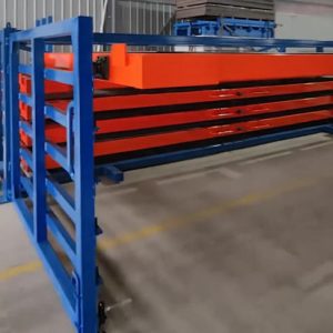 Roll Out Sheet storage systems for laser Cutting