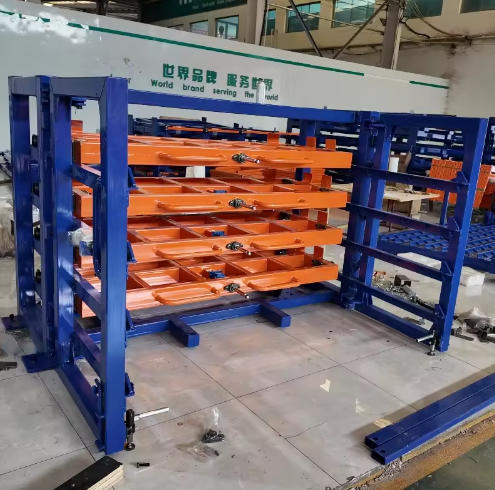 Customized heavy duty sheet metal storage solution