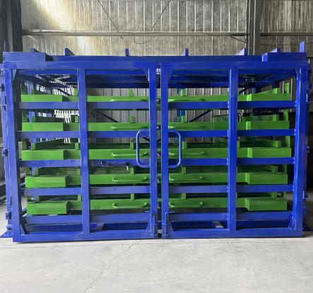 Roll Out Aluminum Plates Rack