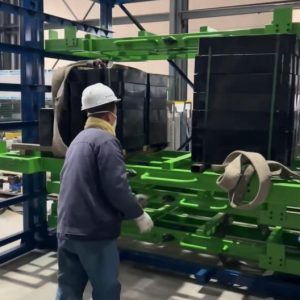 Sheet metal racking system