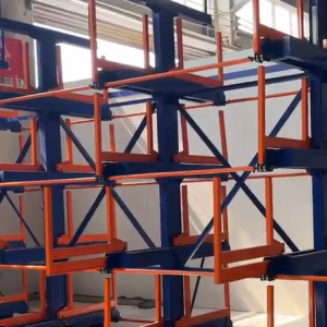 Telescopic Cantilever Pipe Rack Solution