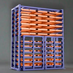 Heavy Duty Forklift Sheet Metal Storage Rack