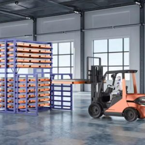 Industrial Heavy Duty Forklift-Compatible Drawer-Type Sheet Metal Storage Shelf