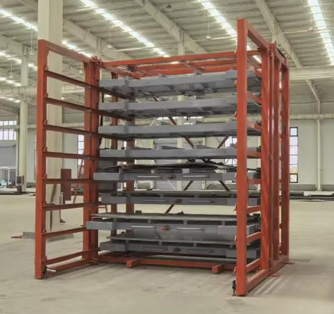 Custom Storage Rack for 6-Meter Plates and Heavy Loads