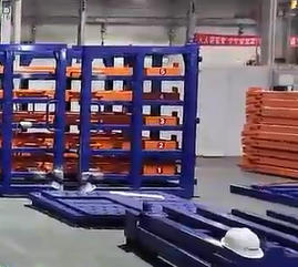 Industrial Multi-Layer Sheet Metal Storage Rack