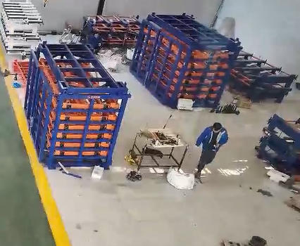 Drawer style board shelving system