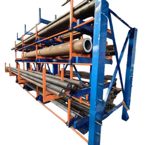 Aluminum/Steel Profile Roll-Out Cantilever Rack