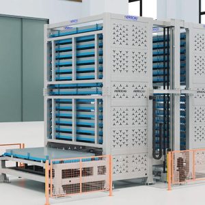 Double-Tower Automated Sheet Storage System