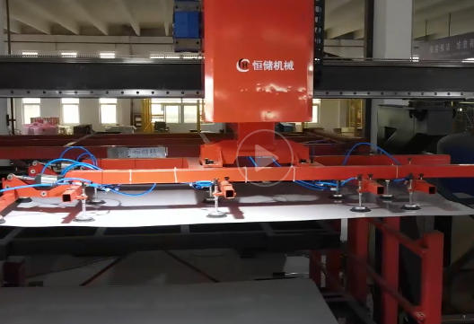 Automatic Steel Plate Gantry Loading Unloading Robot Manipulator System
