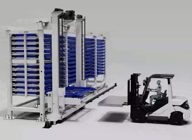 Tower-Type Automated Warehouse Storage