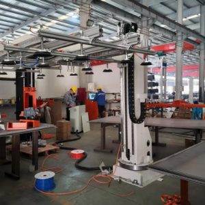 Pneumatic Sheet Metal Arm Manipulator System for Industrial Applications