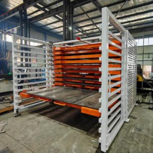 Sheet Metal Storage Shelf & Plate Material Storage Frame Innovations