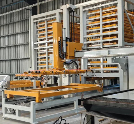 Automatic Two-Tower Plate Storage and Retrieval System
