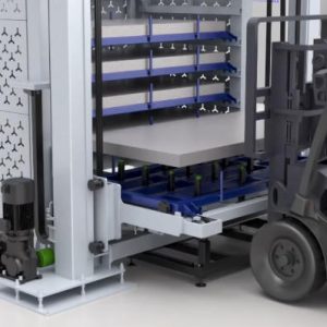 Advanced Automatic Plate Storage System Featuring PLC Control